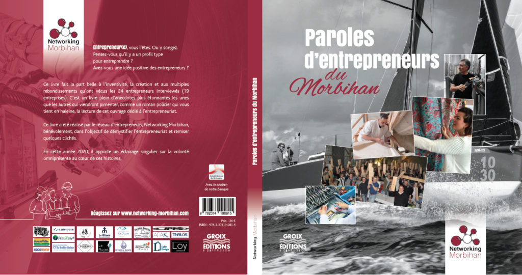 Commandez votre exemplaire de « Paroles d’entrepreneurs du Morbihan »